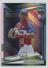 2022 Panini Elite Extra Edition Status Green 454/499 Jonathan Moya #186 3a1