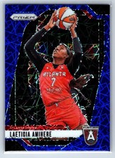 2024 Panini Prizm WNBA #54 Laeticia Amihere Blue Velocity Prizms Basketball