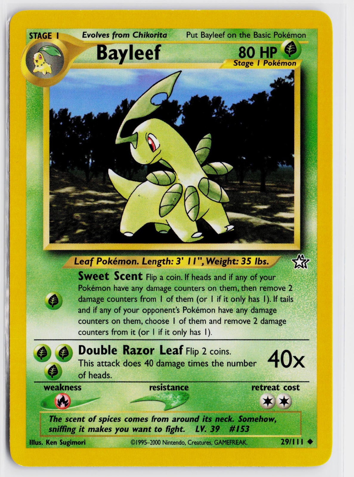 Neo Genesis #029/111 Bayleef (29)