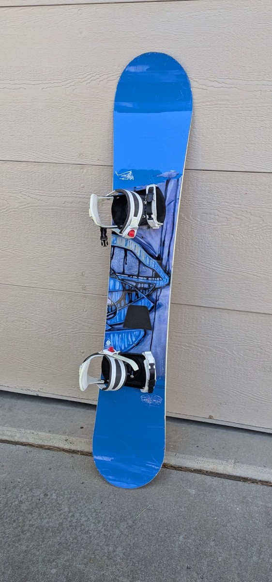 Burton Balance 160.5 Snowboard Ride Preston Bindings Medium Terje