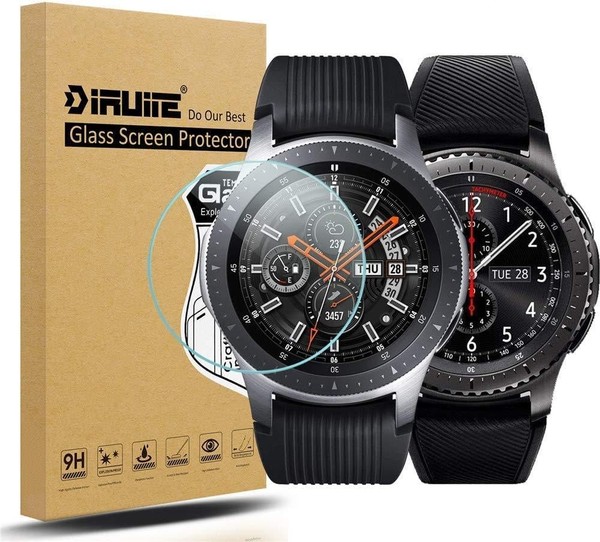 Schutzfolie GehäRtetes Glas 9H FüR Samsung Galaxy Watch 46Mm Anti-Kratzen-image