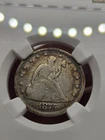 1875 P Seated Liberty Twenty Cent Piece Key Date 20C NGC Fine Details ☆☆Key Date