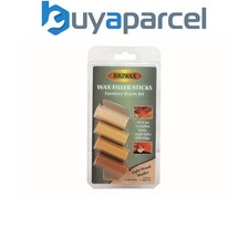 Briwax BWSWSLGT Wax Filler Sticks Light Wood Shades (Pack 4) BRWWFSL