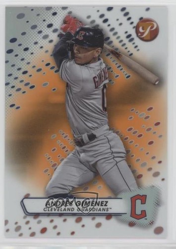 2023 Topps Pristine Orange Refractor 13/25 Andres Gimenez Andrés Giménez 0xi8