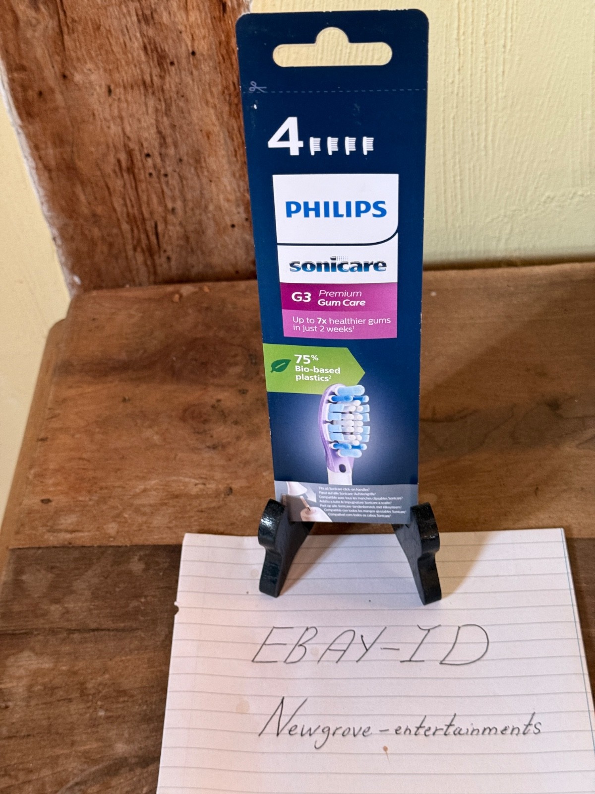 Philips Sonicare G3 Premium Gum Care Toothbrush Heads 4 Pack HX9054 New Sealed