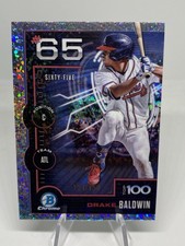 2025 Bowman - Bowman Scouts Top 100 - Drake Baldwin #BTP-65 Mini Diamond /150