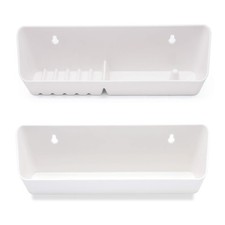 Tip Out Sink Tray, 11inch Sink Front Tip Out Tray for Kitchen and Bathroom Ba...