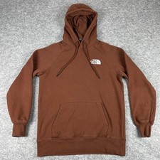 The North Face Hoodie Womens S Brown Box Pullover Never Stop Exploring Outdoor