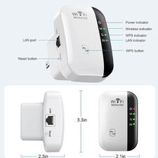 Wifi Extender Signal Booster up to 5000Sq.Ft and 55 Devices, Wifi Range Extender