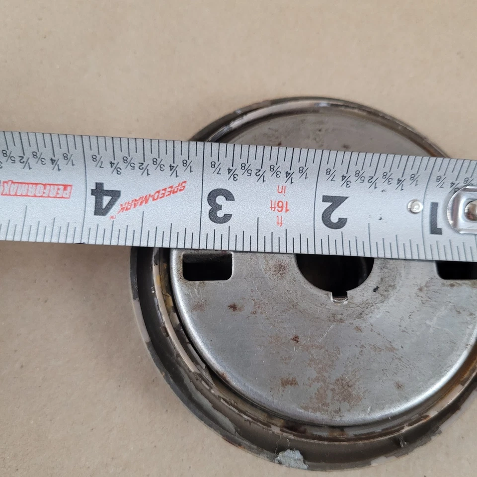 Oldsmobile General Motors GM 1937 volante bocina botón emblema insignia 263893 Foto 2 de 4