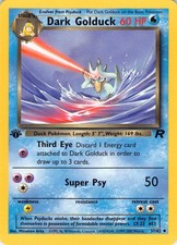Dark Golduck 1st Edition Uncommon Team Rocket 37/82 NM