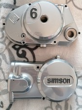 Simson Tuning Motor Seitendeckel Set 6 Gang Pulverbeschichtet NEU 