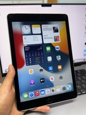 Apple iPad Air 2nd Gen Unlocked Wi-Fi + 4G 9.7 inch 64GB (Flat Home) #24752
