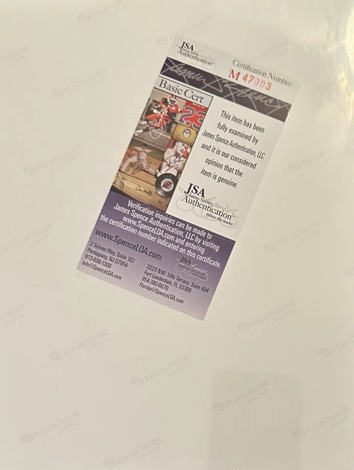 Duke Snider Dodgers Hall Of Famer All Time Great - AUTO’D 8x10 Photo JSA CERT - Image 4 of 4