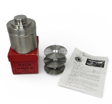 Vtg Nikor 35mm Stainless Steel Film Developing Tank For 120-620 Film w/Box