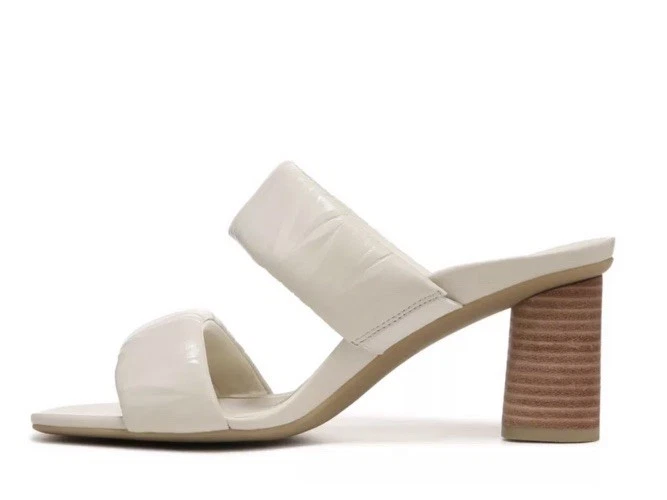 Vionic Womens Emaline Sandals Size 8.5 Heels Arch Support Comfort Leather Beige - Image 3 of 4