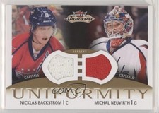 2013-14 Fleer Showcase Uniformity Nicklas Backstrom Michal Neuvirth #U-BN n1u