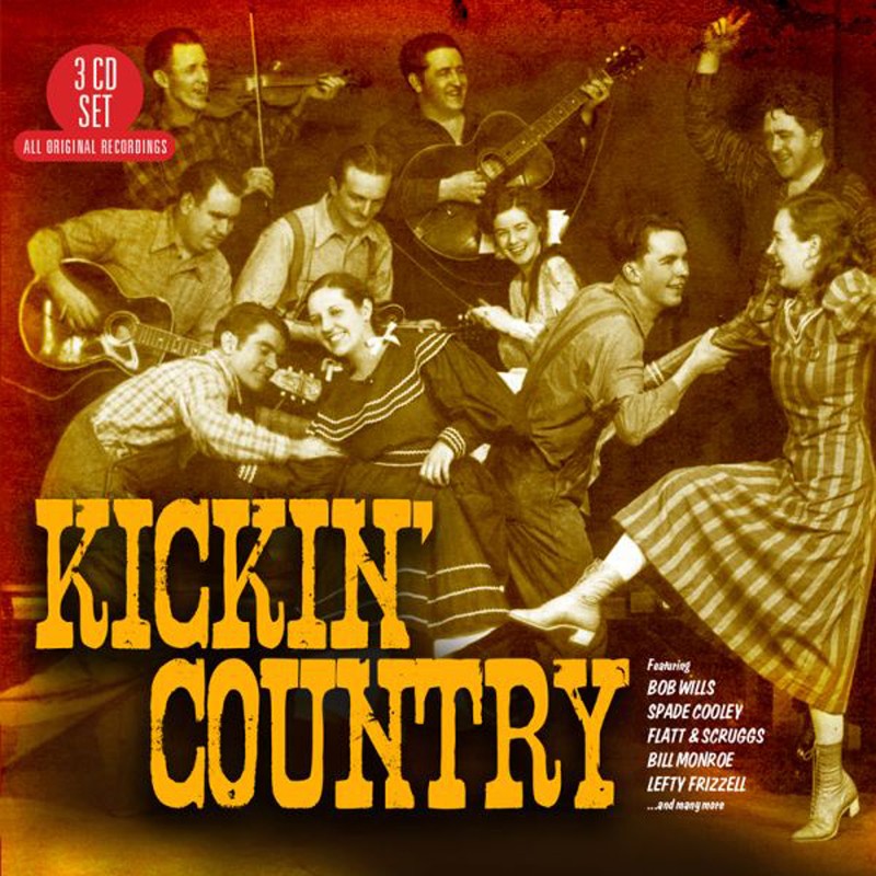 Kickin' Country - Various Artists (Big 3) 3CD Box Set