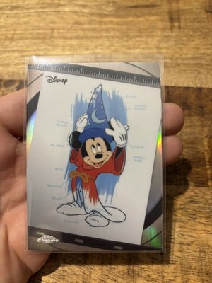 2026 Topps Chrome Disney Sorcerer's Apprentice Mickey Ink & Paint #I&P-3