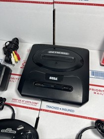 Sega Genesis Model 2 Console Bundle W/ Games -Complete -SAME DAY SHIP- WARRANTY