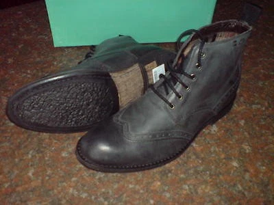 NUOVI STIVALI DA UOMO CLARKS ** GOFOR IT ** GRIGIO NERO ** UK 10 5