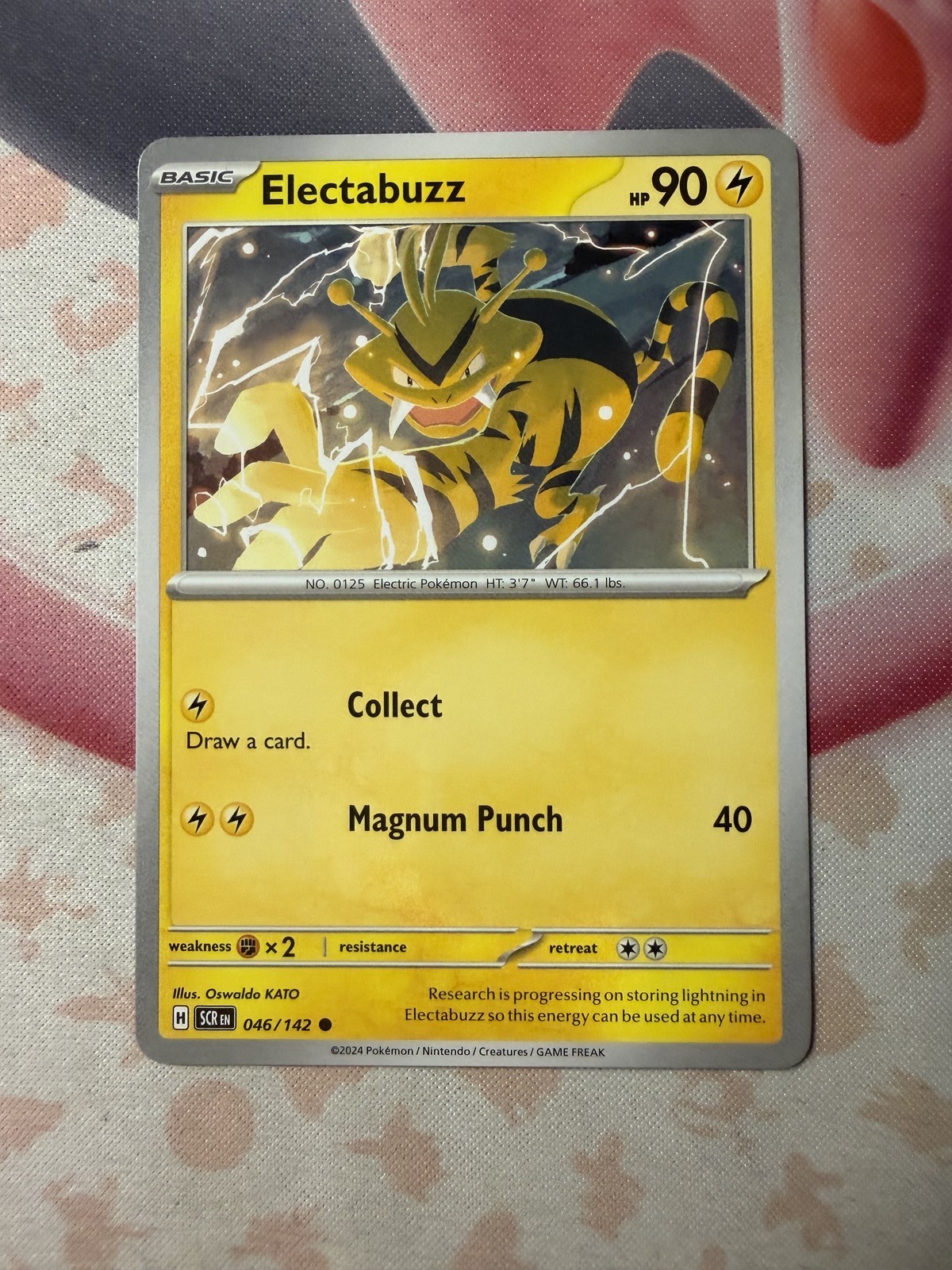 Electabuzz Common SV07: Stellar Crown 046/142 NM English