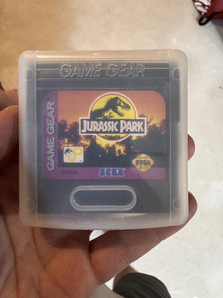 Jurassic Park Sega Game Gear 1993 Cartridge, Case & Manual - Image 4 of 4