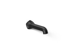 Kohler 27024-BL Occasion Wall-Mount Bath Spout 8" Matte Black - Box Dmg