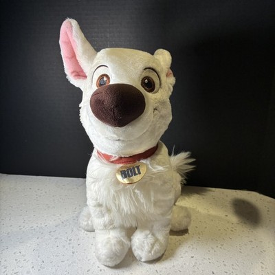 12  Disney Bolt Plush STAMPED Lightning Genuine Authentic Disney Store Patch 