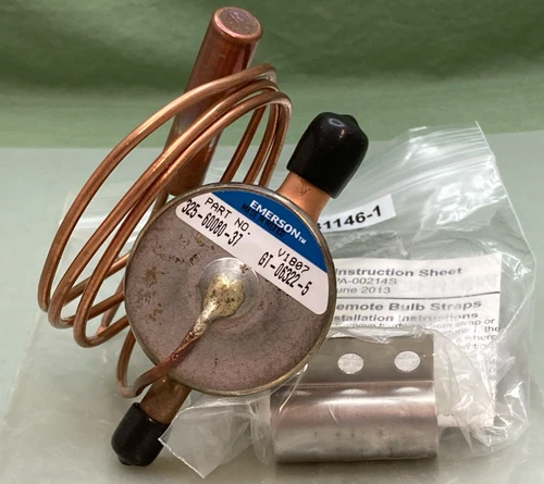 NEW GENUINE EMERSON 325-60080-37 Thermal Expansion Valve, TXV, R134A