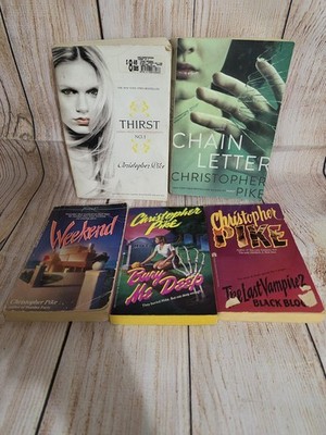 Bury Me Deep  Weekend Chain Letter by Christopher Pike Lot Last Vampire Lot