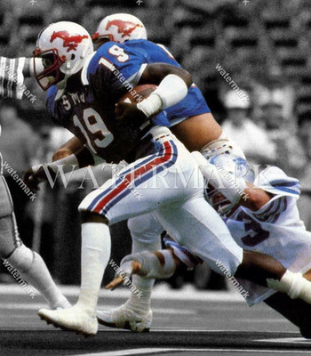 CM481 Eric Dickerson SMU Pony Express Football 8x10 11x14 16x20 Spotlight Photo