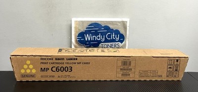 Ricoh 841850 Yellow Toner Cartridge For MP C6003 Genuine New