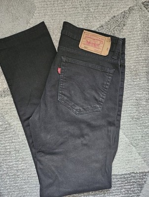 Levi's 501 Jeans Schwarz Herren W32 L34 Neu Ungetragen Straight Fit Hose