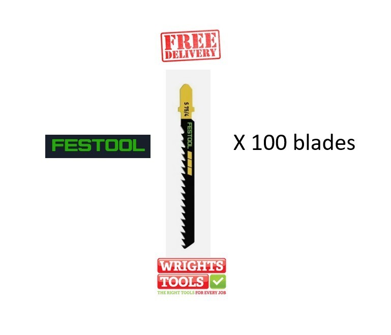 Festool 204346 100pk Jigsaw Blade For WOOD similar to (T344DF )