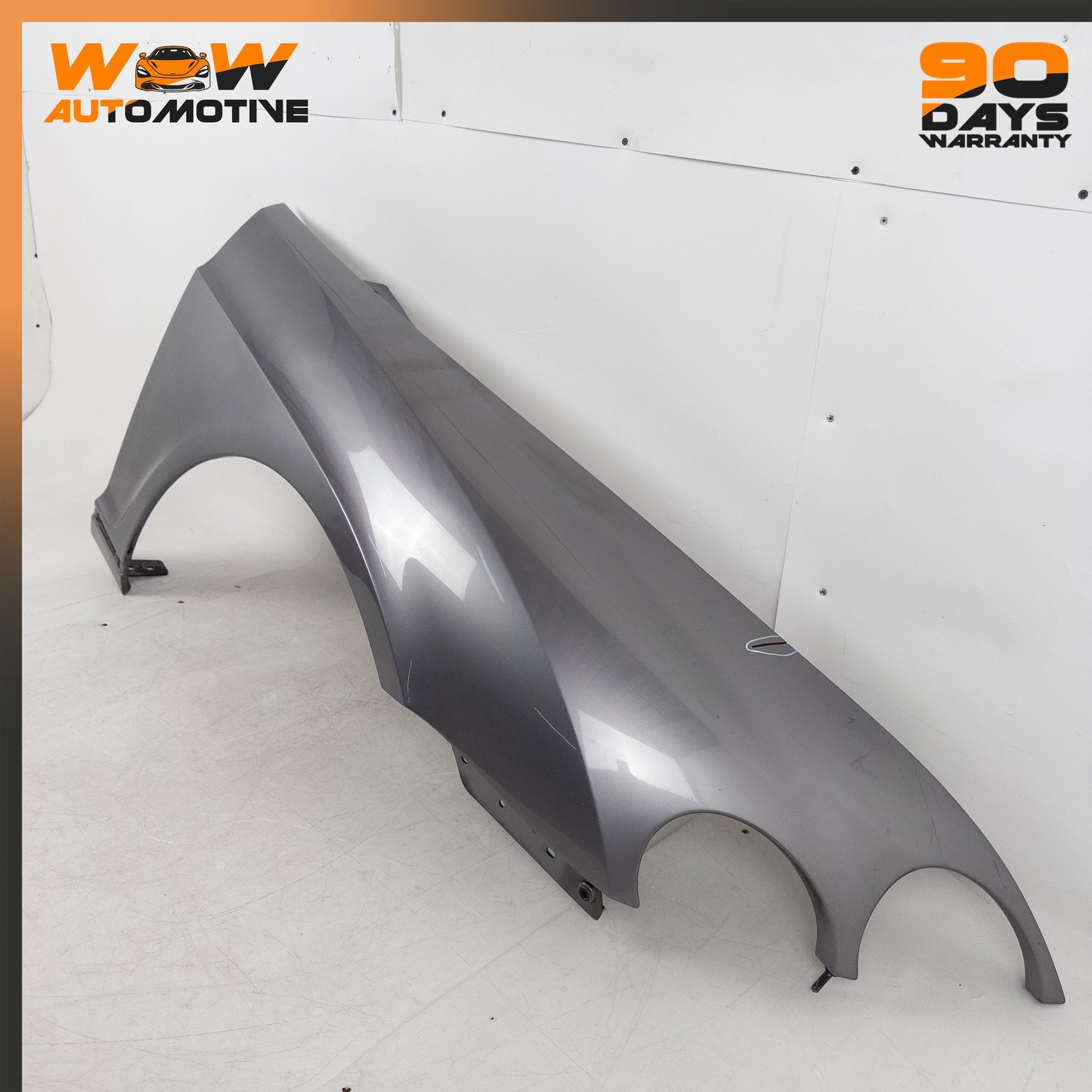04-10 BENTLEY CONTINENTAL GT FRONTRIGHT PASSENGER SIDE FENDER ASSEMBLY SILVER OE