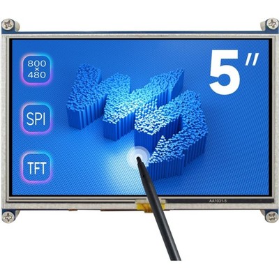 5 Zoll Touchscreen LCD Monitor mit 800x480 Auflösung   Raspberry Pi Kompatibel