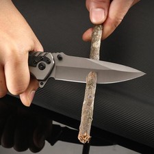 New Camping Pocket Knife Outdoor Multifunctional Folding Tactical Defense Knife