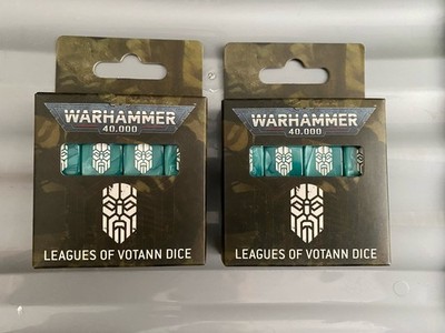 Votann Würfel Set x2 Warhammer 40K Neu Sealed Games Workshop Leagues Of Votann