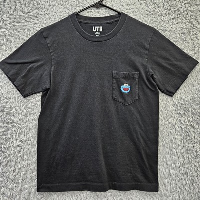 UNIQLO UT KAWS Sesame Street Pocket Tee Cookie Monster XXS Men