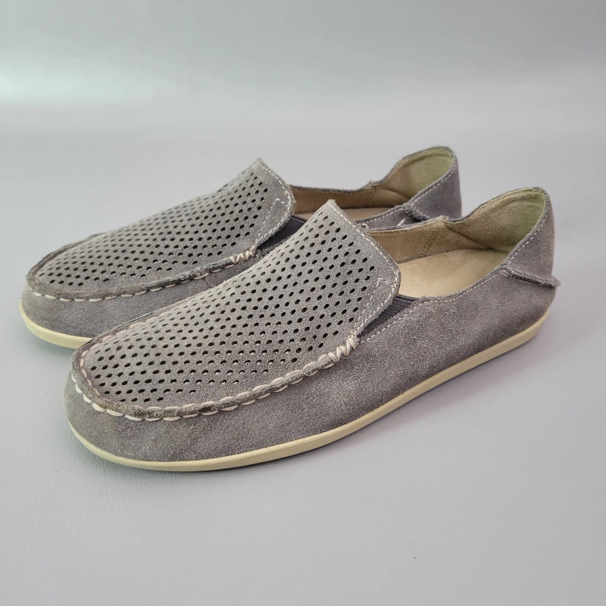 OluKai Taupe Slip-On Loafers Olukai Pehuea Women main image 4