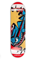 Kidrobot Bomb Skateboard Deck 31-RED Limited Edition of 300 Designer Art Board