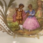 ANTIQUE SEVRES 18th C French Porcelain Plate Tray Bronze Footed Hand Painted — photo 10