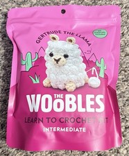 Woobles Gertrude The Llama Intermediate Crochet Kit With Hook