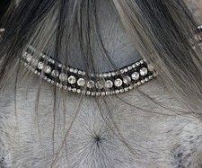 Five Row Crystal Browband Part For Horse Bridle All Size Free Shipping