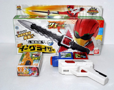 Power Rangers Zyuohger DX Eagriser Sword + DX Zyuoh Buster + Cube Kirin Giraffe