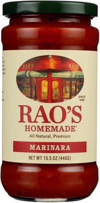 Raos Marinara Sauce (15.5 oz, Pack of 2) - Flavorful & Versatile Tomato Sauce