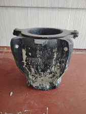 Vintage Used Temple aluminum concrete  mold For Concrete Yard Decor 