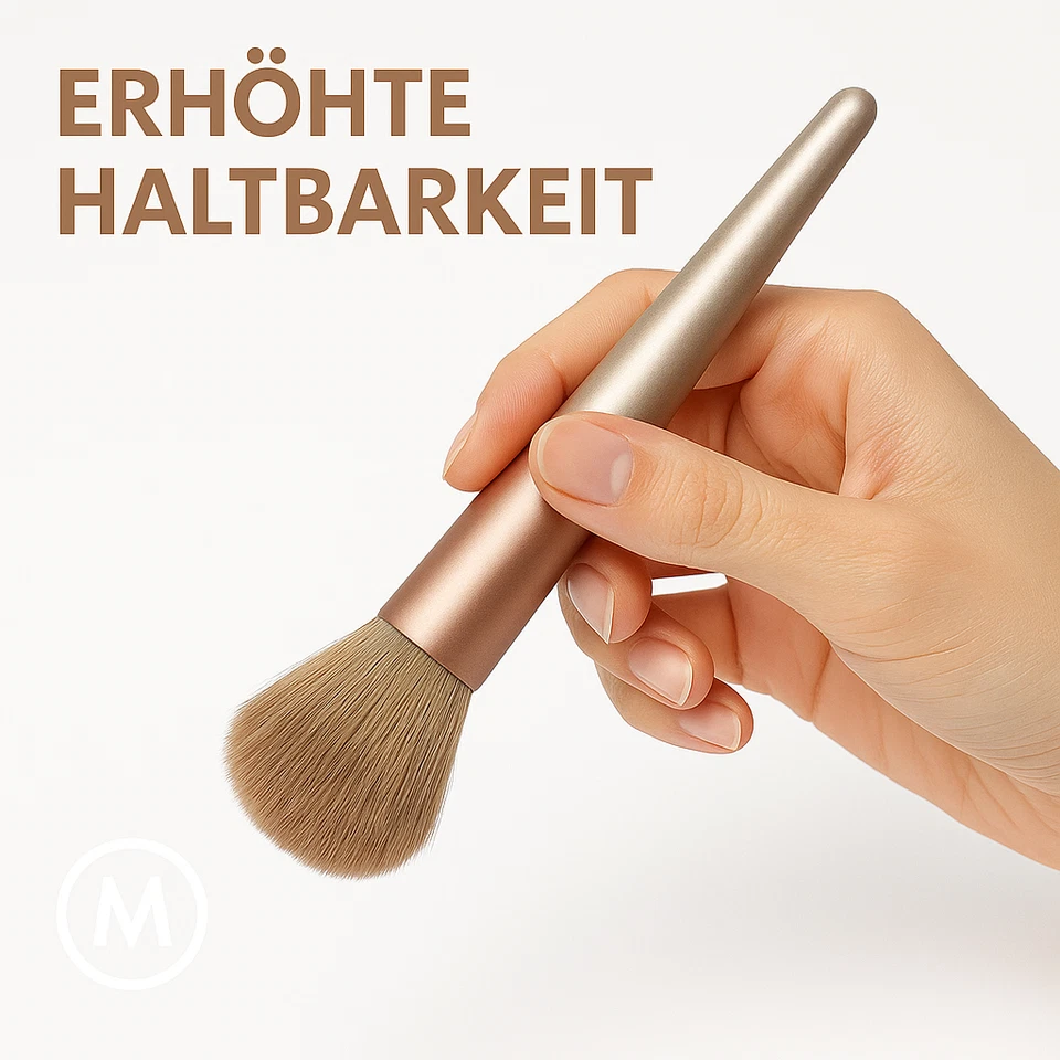 Make-up Pinselset 13-teilig weich mit Etui Lidschatten Rouge DE. - Bild 3 von 4