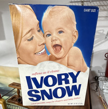 Ivory Snow with Marilyn Chambers hired as “the wholesome Ivory Snow girl”.